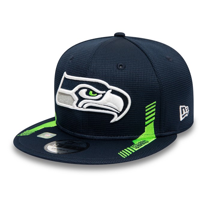 Seattle Seahawks NFL Sideline Home 9FIFTY Lippis Sininen - New Era Lippikset Outlet FI-265938